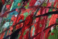 El choque IV, 55 x 38 cm, Ol auf Leinwand, 2020