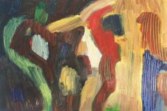 Imprevisto II, 55 x 38 cm, Ol auf Leinwand, 2020