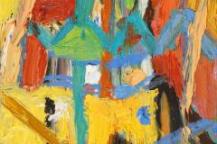 Concierto-con-taladro-y-sierra-electrica, 33 x 55 cm, oil on canvas, 2024
