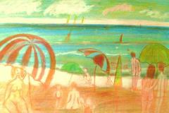 Cala II, 51 x 42 cm, mixed media, 2006