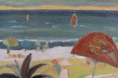 Vista al mar IX, 41 x 33 cm, óleo sobre tela, 2009