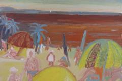 ista al mar VIII, 41 x 33 cm, óleo sobre tela, 2009  (colección ayuntamiento de orgiva)