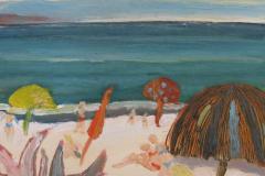 Vista al mar VII, 41 x 33 cm, óleo sobre tela, 2009