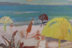 Vista al mar I, 41 x 33 cm, óleo sobre tela, 2009