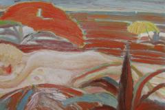 Sueño, 92 x 73 cm, óleo sobre tela, 2009