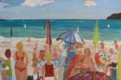 felicidad II, 60 x 50 cm, óleo sobre tela, 2013