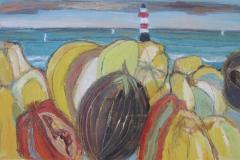 Faro II, 40 x 27 cm, óleo sobre tela, 2013