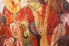 Jazz II, 92 x 73 cm, óleo sobre tela, 2011 (colección privada)