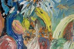 Sueno fructuoso, 46 x 38 cm, óleo sobre tela, 2023