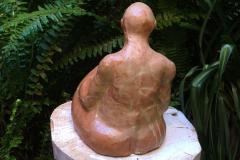 Madre Tierra, escultura cerámica, Alt18 x Anch15 x P22 cm, 2020