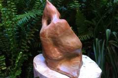 Pareja, escultura cerámica, Alt25 x Anch18 x P18 cm, 2020