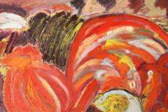 El rey y su gente, 55 x 38 cm, Öl auf Leinwand, 2011  (Privatbesitz)
