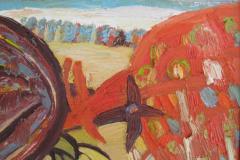 Acercandose III, 46 x 33 cm, óleo sobre tela, 2008 (colección privada)