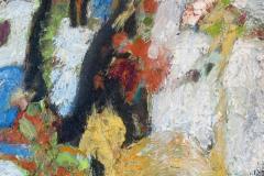 La reína de la montaña I, 38 x 55 cm, oil on canvas, 2025