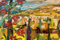 Vida montañosa IV, 81 x 60 cm, oil on canvas, 2025
