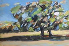 El beso, 55 x 38 cm, oil on canvas, 2016, (private collection)
