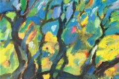 Baile, 60 x 50 cm, oil on canvas, 2017, (private collection)