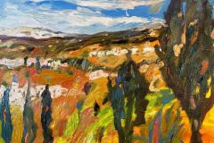 Vida montañosa V, 92 x 73 cm, óleo sobre tela, 2026