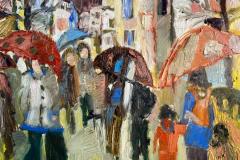 Temporal I, 73 x 92 cm, Öl auf Leinwand, 2026