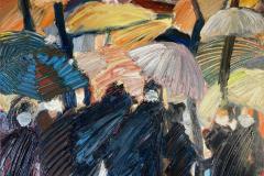 Yendo allá, 81 x 60 cm, Öl auf Leinwand, 2022, (Privatbesitz)