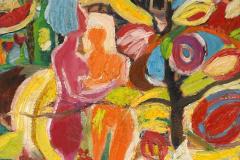 Momento paradisiaco, 73 x 92 cm, óleo sobre tela, 2023