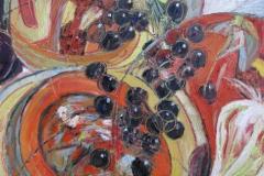 Fiesta de otoño XV, 92 x 73 cm, Öl auf Leinwand, 2011 (Privatbesitz)