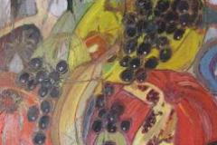 Fiesta de otoño IV, 92 x 73 cm, Öl auf Leinwand, 2009 (Privatbesitz)