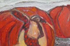 La entrada VIII, 20 x 20, mixed media, 2010 (private collection)