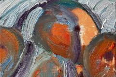 Amor II, 20 x 20 cm, óleo sobre tela, 2021