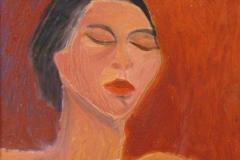 Portrait I, 40 x 29 cm,  Öl auf Leinwand, 2005