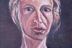 Portrait II, 46 x 33 cm, Öl auf Leinwand, 2005