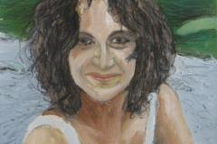 Susana, 30 x 30 cm, Öl auf Leinwand (Privatbesitz)