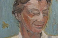 Beatrice, 30 x 30 cm, oil on canvas, 2009 (private collection)