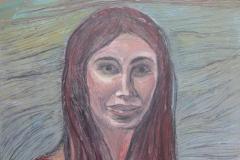 Portrait, 46 x 55 cm, oil on canvas, 2013