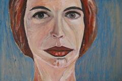 Mujer, 81 x 54 cm, óleo sobre tela, 2007 (colección privada)