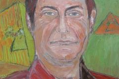 la ley de Hermes, 38 x 46 cm, óleo sobre tela, 2013