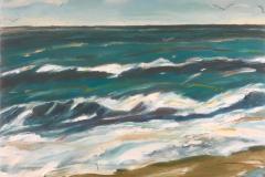 Olas y nubes