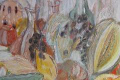 Fiesta de otoño IX, 46 x 38 cm, Mischtechnik, 2010