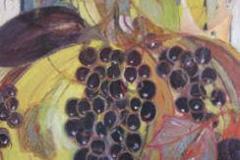 Fiesta de otoño VI, 146 x 114 cm, oil on canvas, 2009 (private collection)
