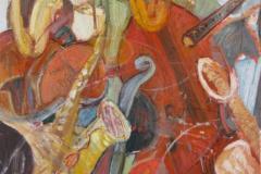 Jazz I, 92 x 73 cm, técnica mixta, 2011 (colección privada)