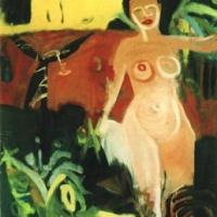 Sin título, 130 x 108 cm, oil on canvas, 1997 (private collection)