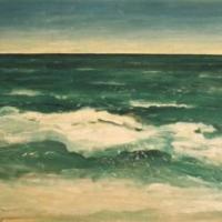 El mar, 146 x 97 cm, oil on canvas, 2001 (private collection)