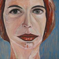 Mujer, 81 x 54 cm, oil on canvas, 2007 (private collection)