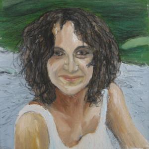 Susana, 30 x 30 cm, óleo sobre tela (colección privada)