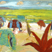 Vista al mar II, 41 x 33 cm, oil on canvas, 2009 (private collection)